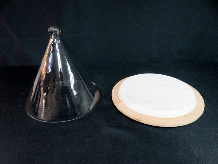 Crate & Barrel Domed Cheese Plate