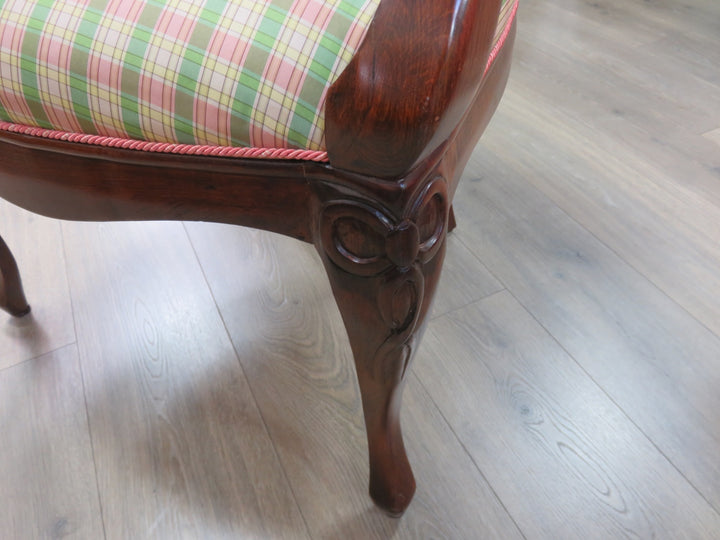 Oval Backed Arm Chair