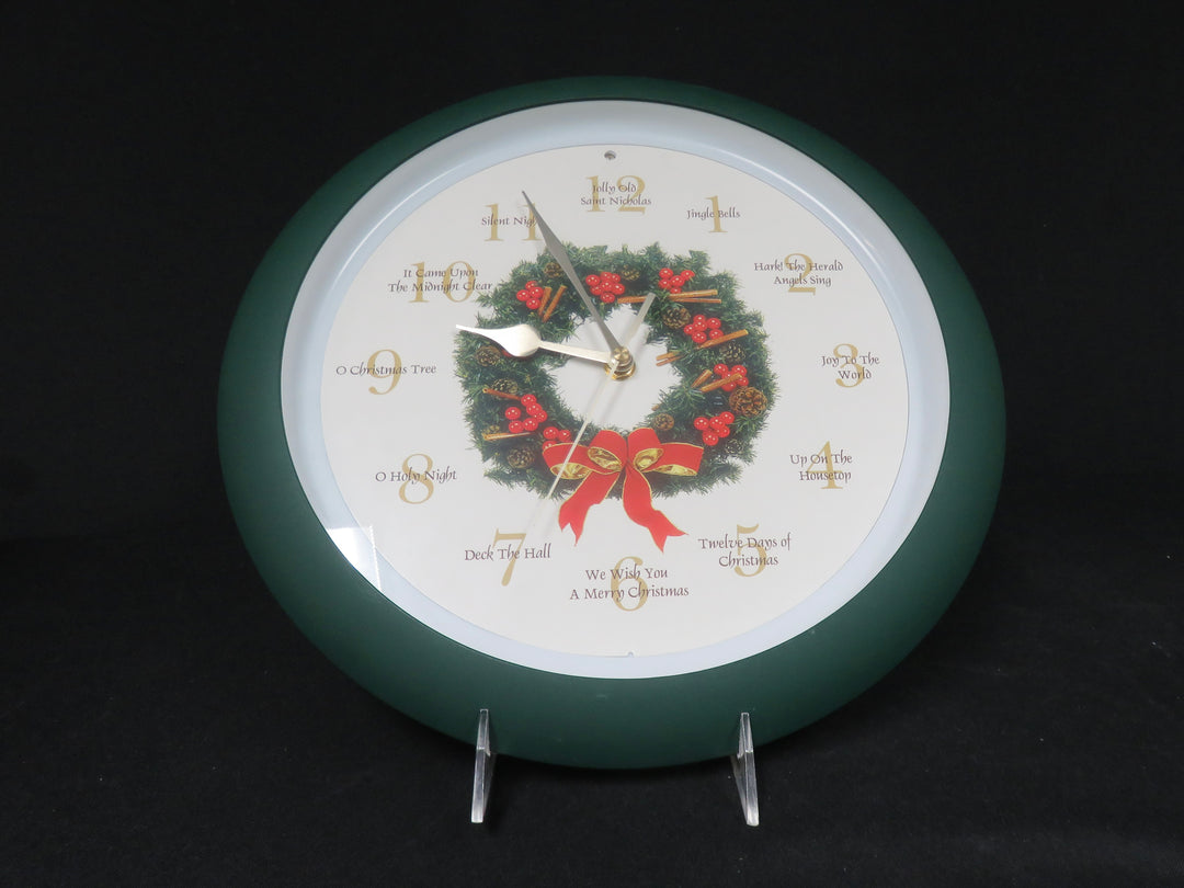 Vintage Musical Christmas Clock
