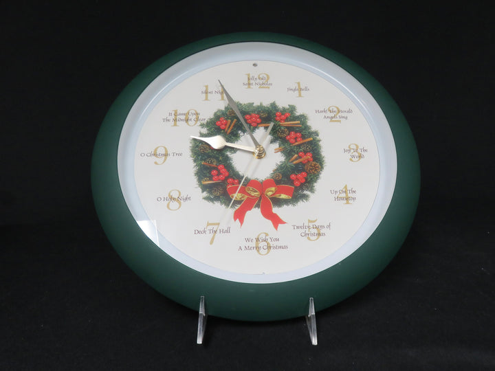 Vintage Musical Christmas Clock