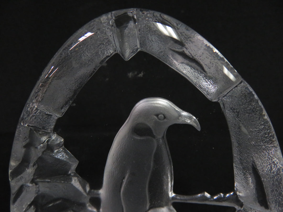 Nybra Art Glass Penguins
