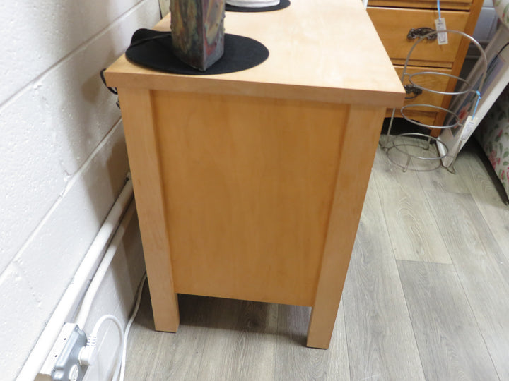 Light Wood Nightstand