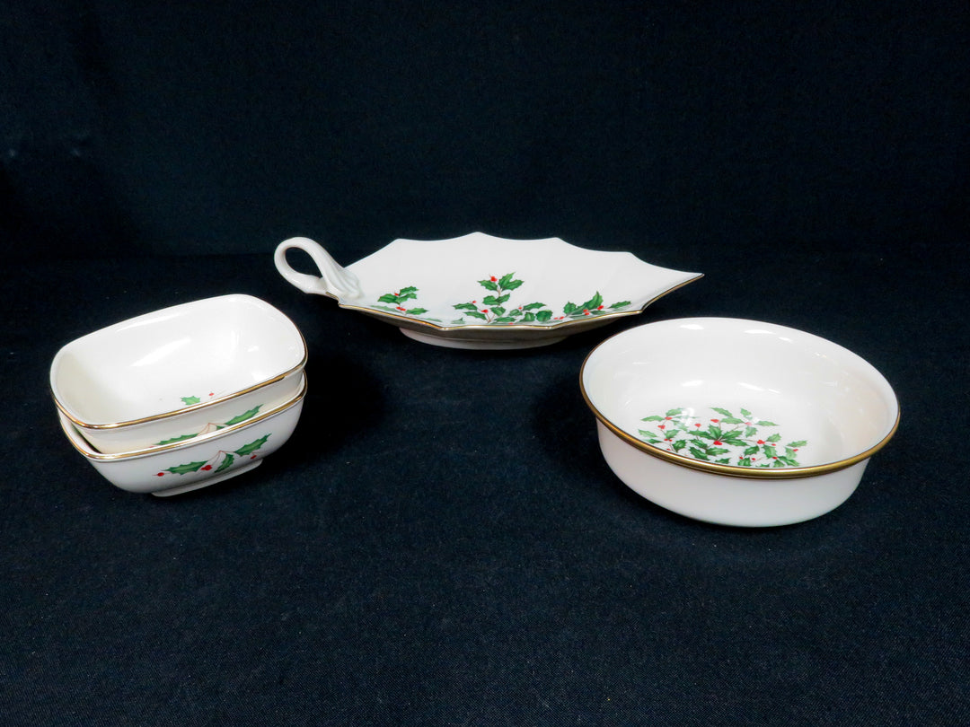 Lenox Holiday 4 Piece Serving Set