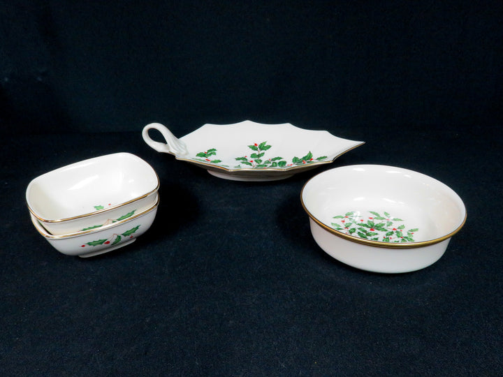 Lenox Holiday 4 Piece Serving Set
