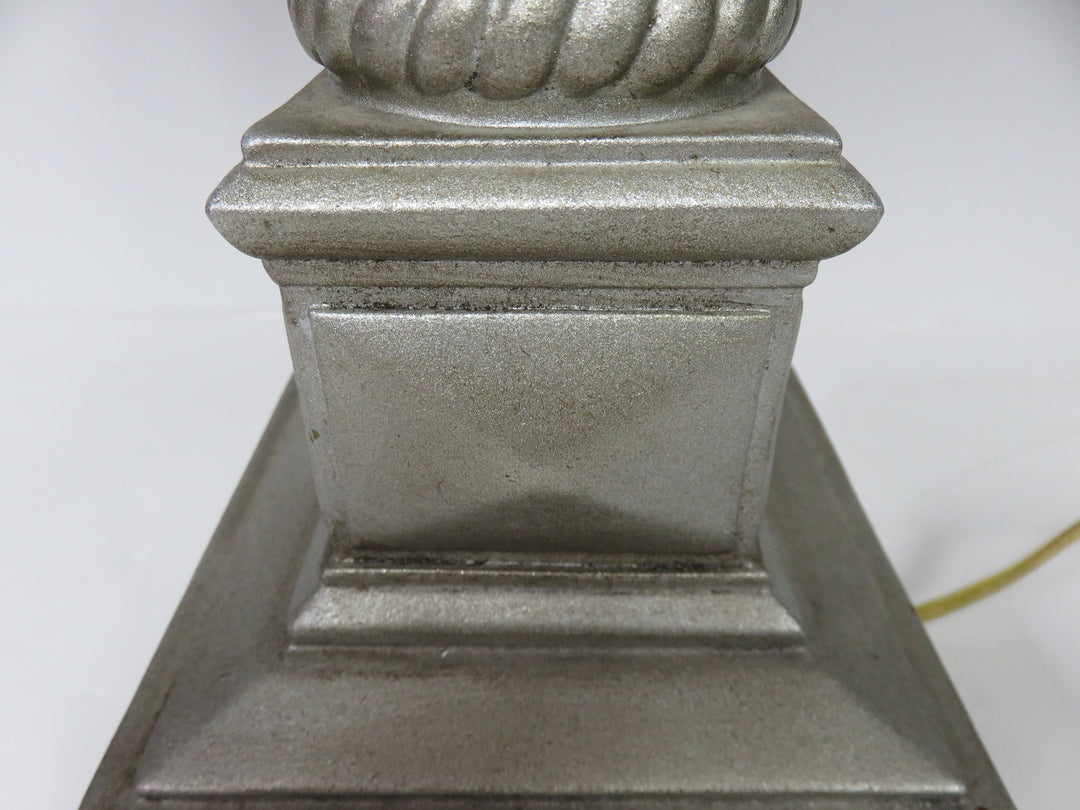 Silver Colored Table Lamp