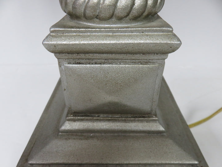 Silver Colored Table Lamp