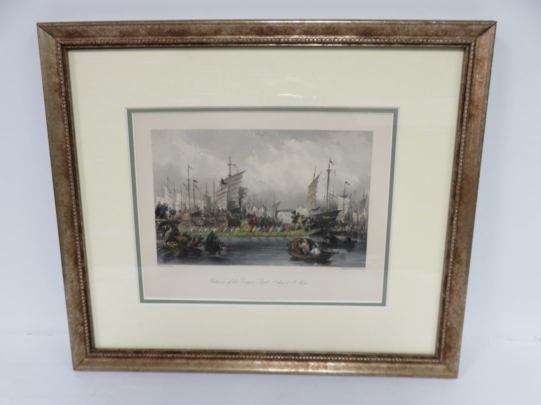 Hand Colored Reporduction Engraving