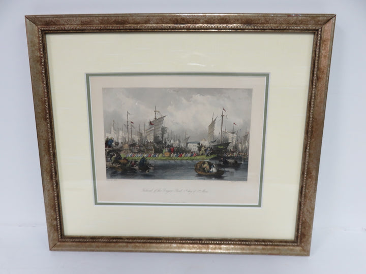 Hand Colored Reporduction Engraving