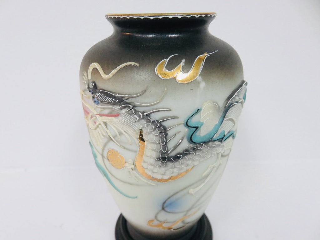 Acra Dragonware Vase on Stand