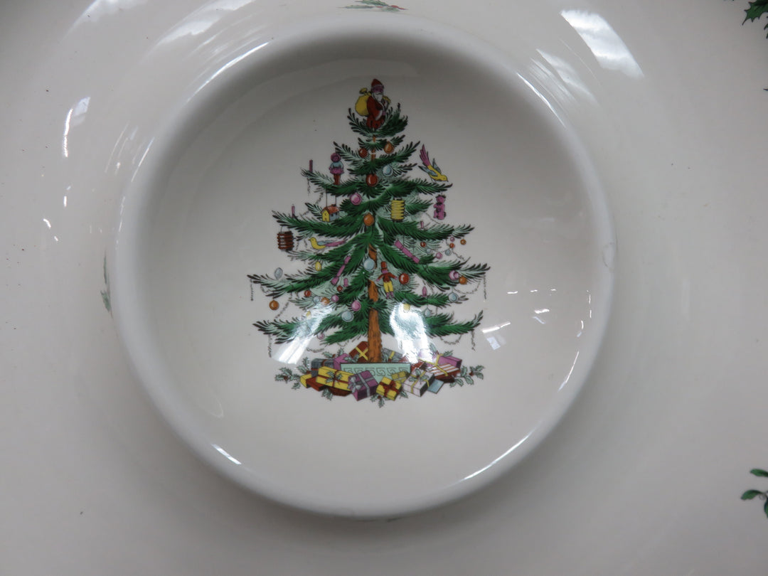Spode Christmas Chip and Dip Bowl