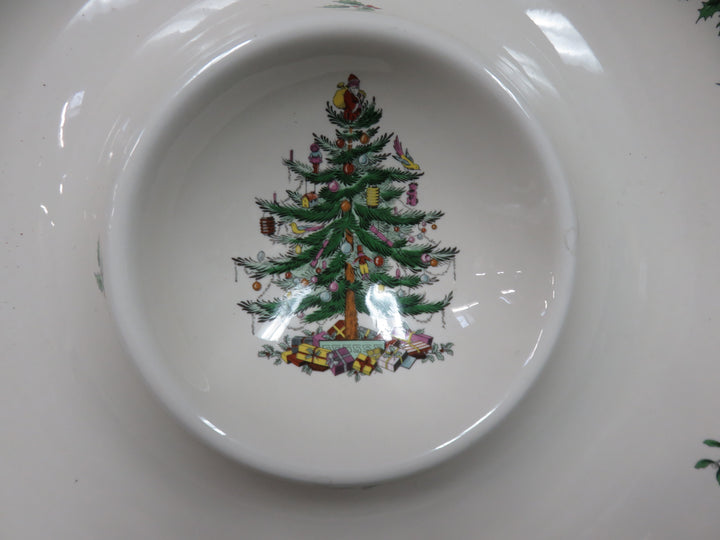 Spode Christmas Chip and Dip Bowl