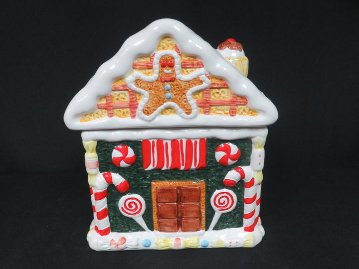 Gingerbread House Cookie Jar