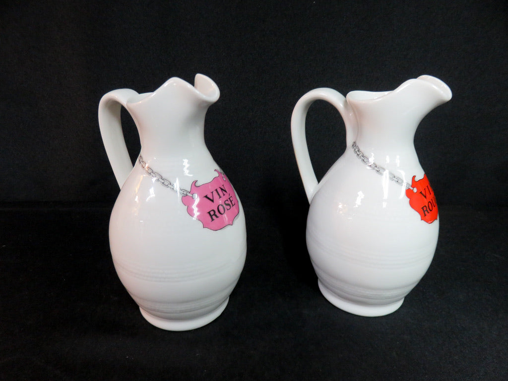 Porcelaine DeParis Wine Pitcher Set