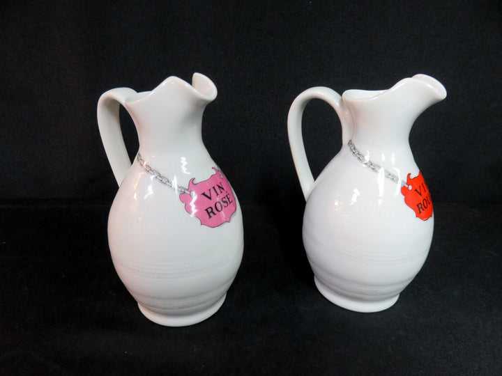 Porcelaine DeParis Wine Pitcher Set