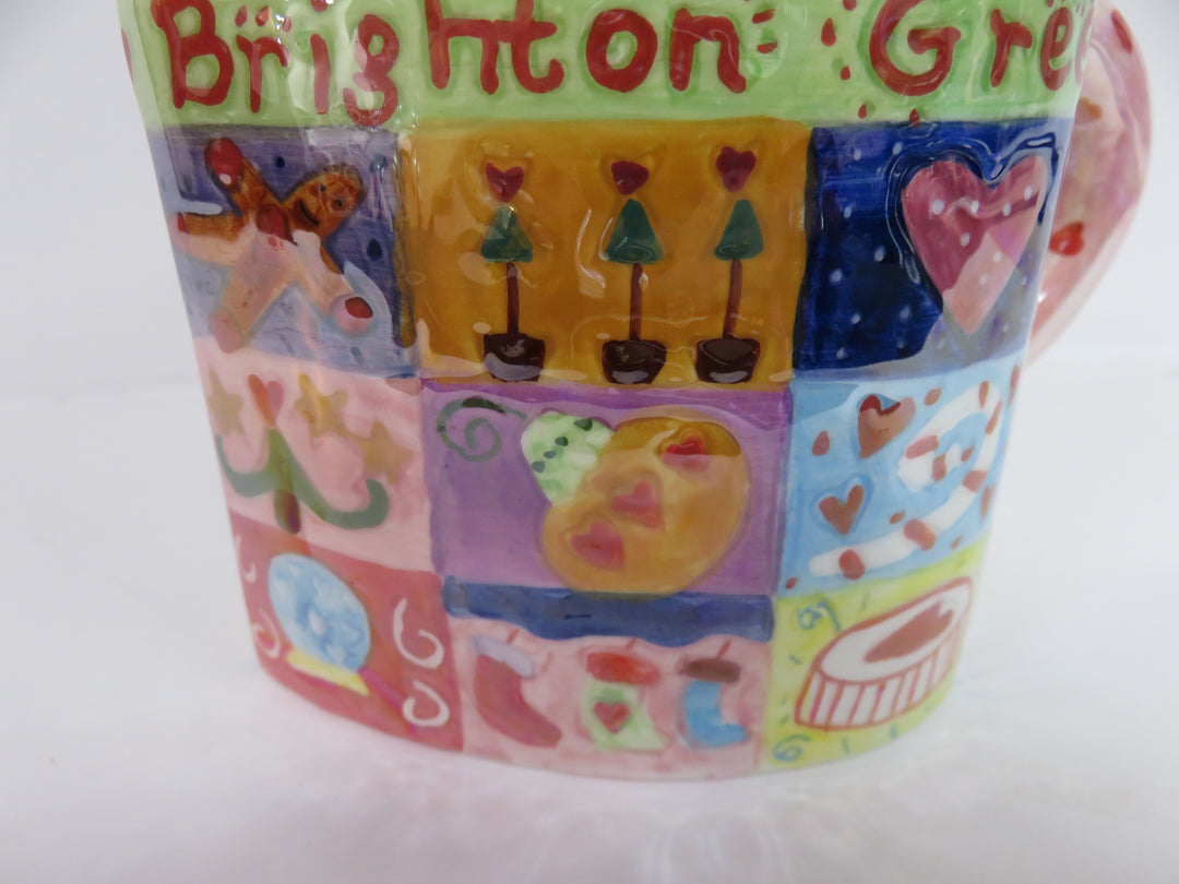 Brighton Heart Shaped Mug