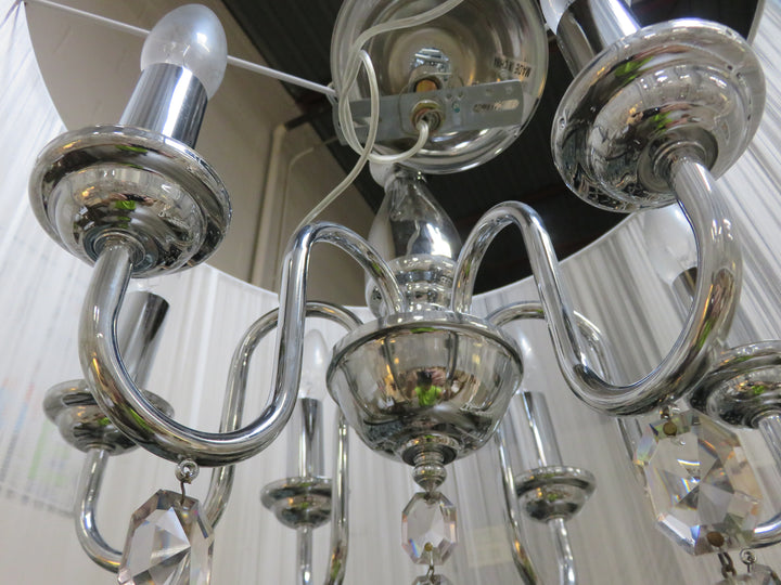 Drum Shade 6-Arm Chandelier