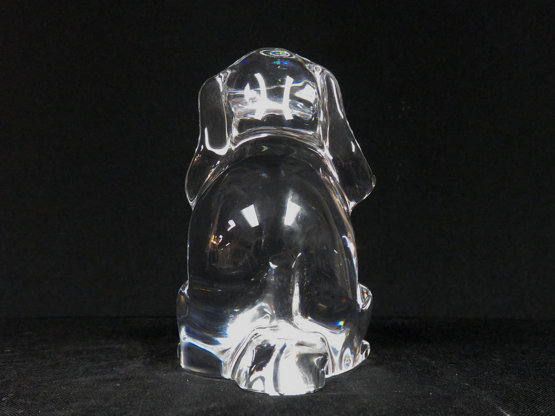Orrefors Cocker Spaniel Dog Figurine