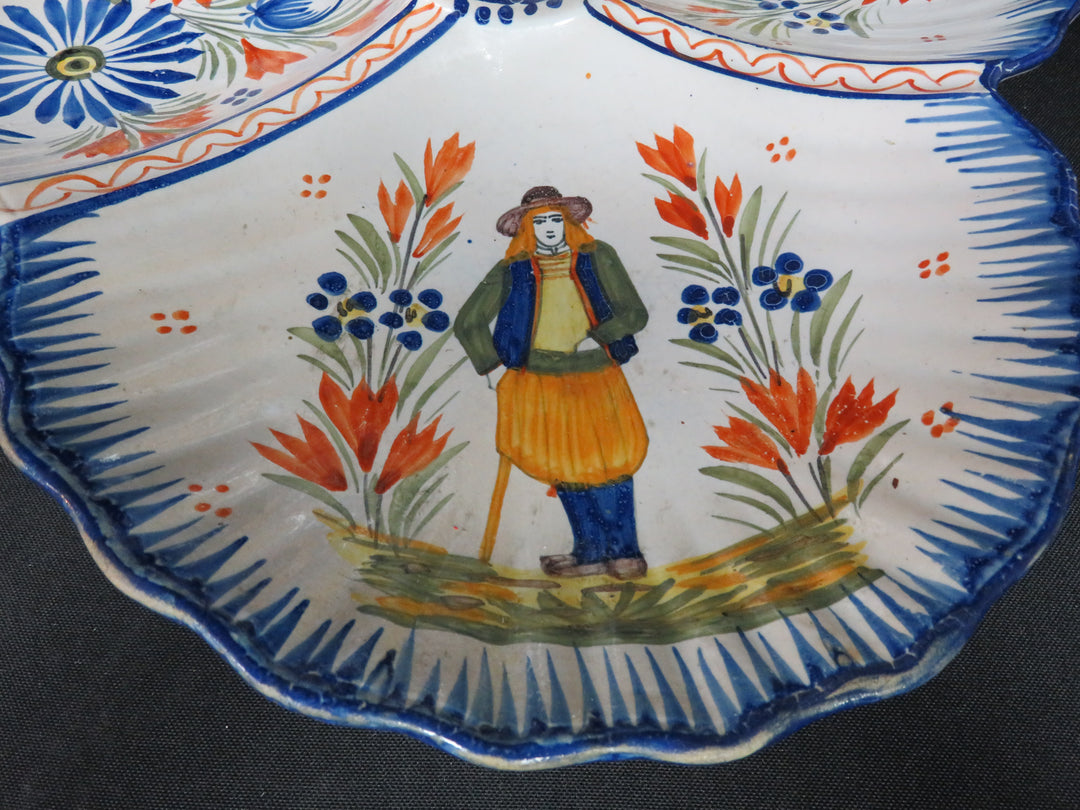 Quimper Divided Dish