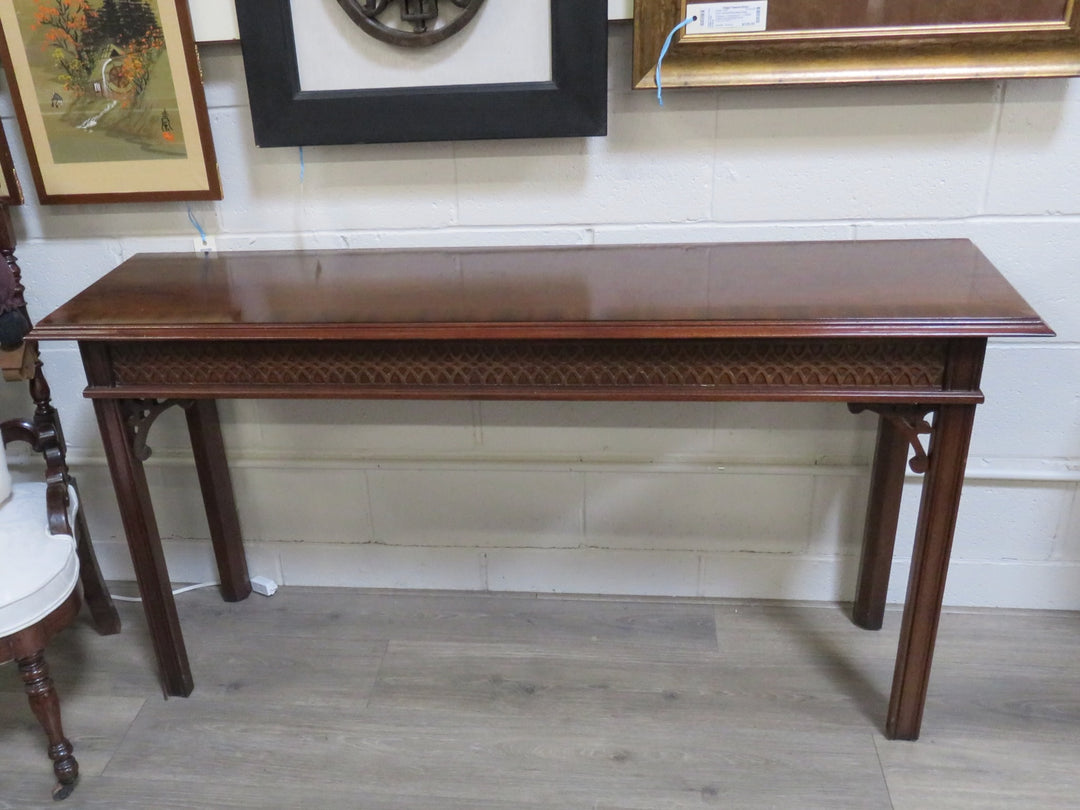 Chinese Chippendale Style Console Table