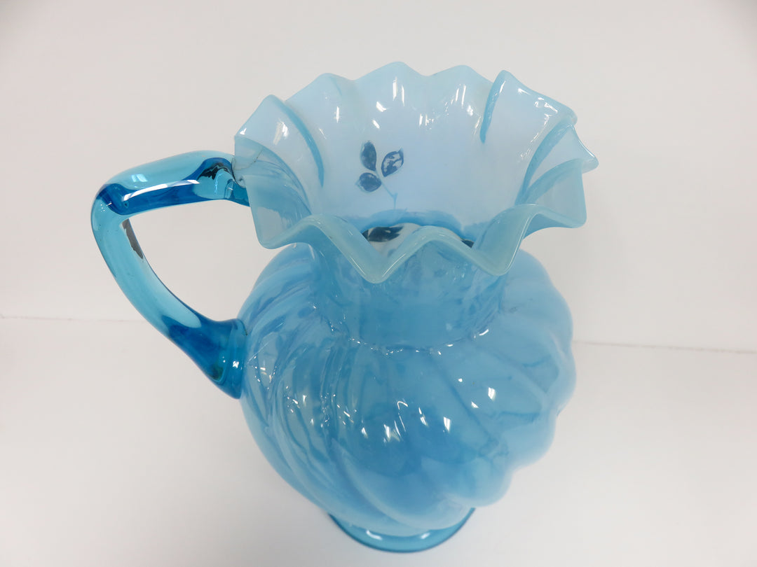 Hand Painted Optic Swirl Pitcher