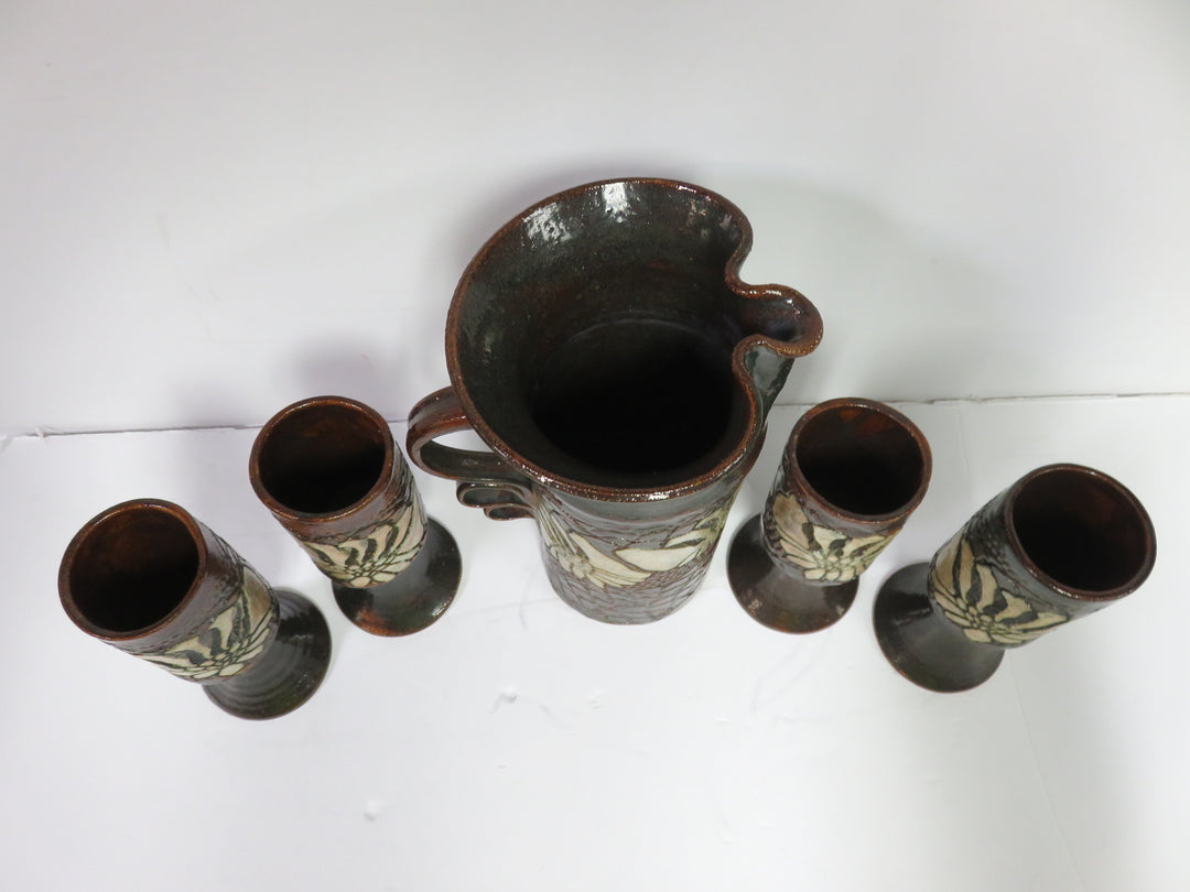 Artisan Crafted Pitcher Set