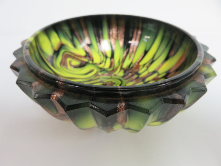 Art Glass Trinket Dish