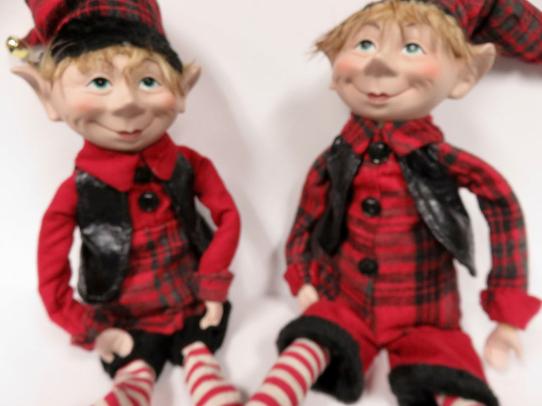 Vintage Christmas Elves