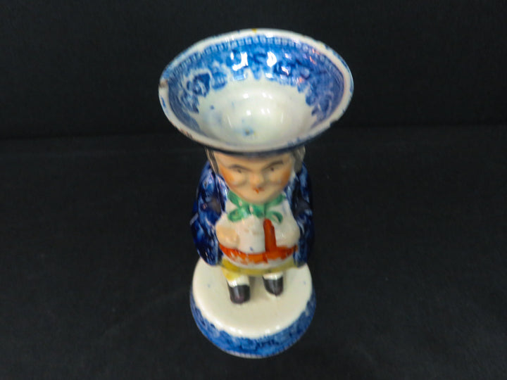 Antique Toby Salt Cellar