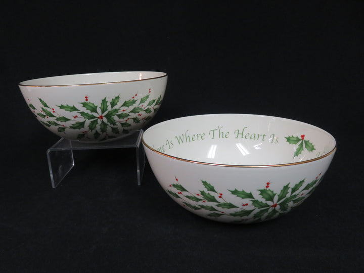 Lenox Holiday Serving Bowls