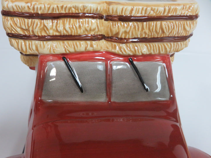 Red Pickup Truck Cookie Jar