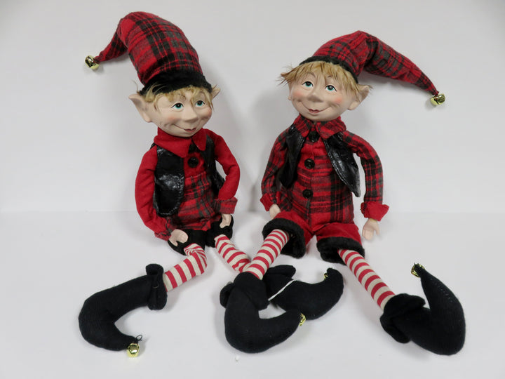 Vintage Christmas Elves