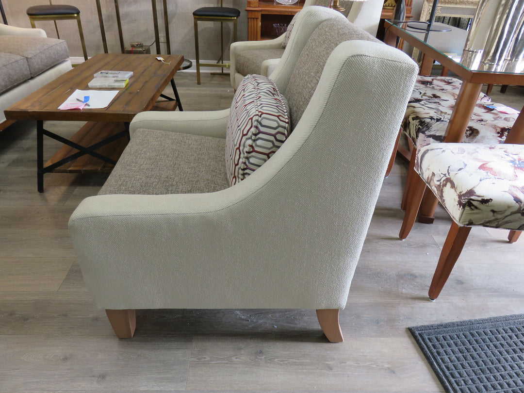 Kellex Modern Mixed-Design Arm Chair