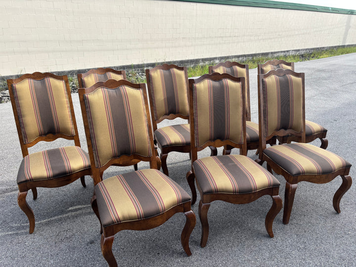 Eight Louis XV Style Dining Chairs