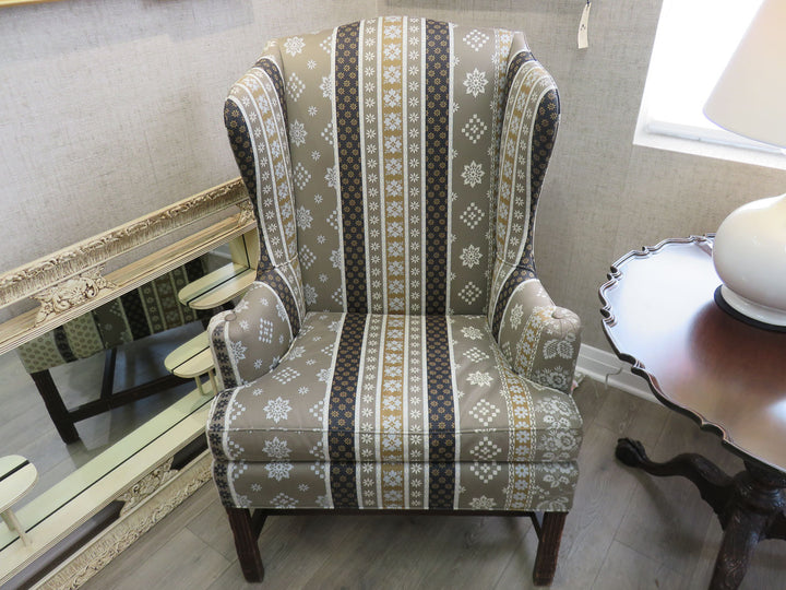 Upholstered Wingback Chair