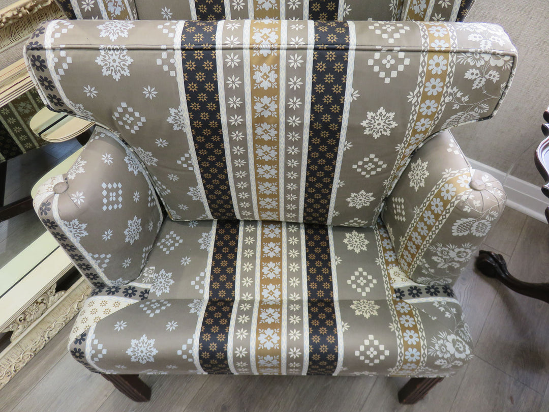 Upholstered Wingback Chair