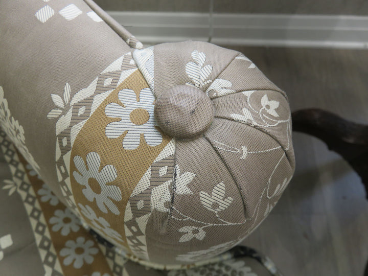 Upholstered Wingback Chair