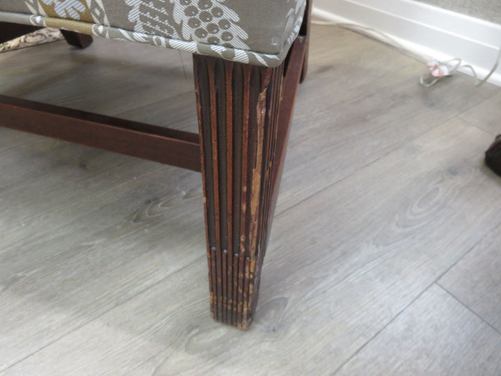 Upholstered Wingback Chair