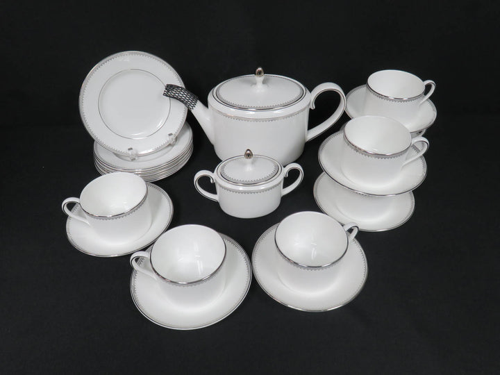 Wedgwood Grosgrain Tea Set