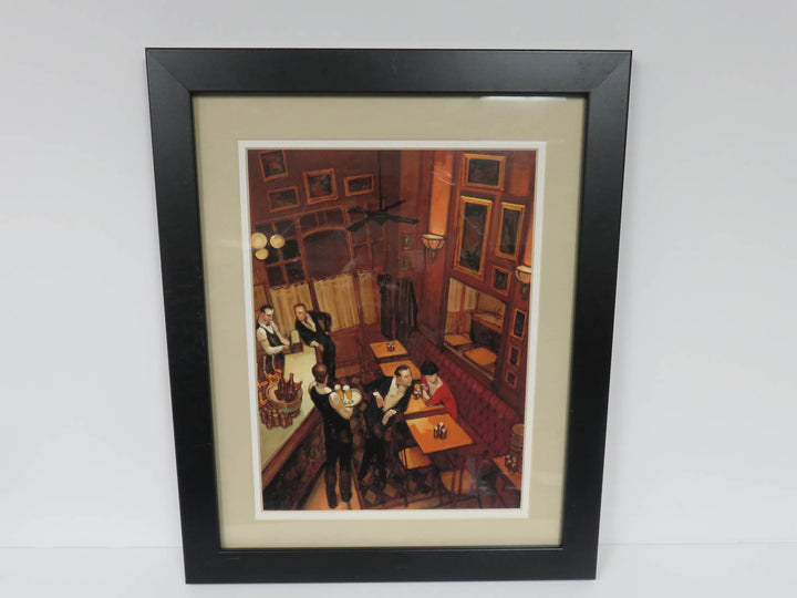 "Bistro" by Juarez Machado Print