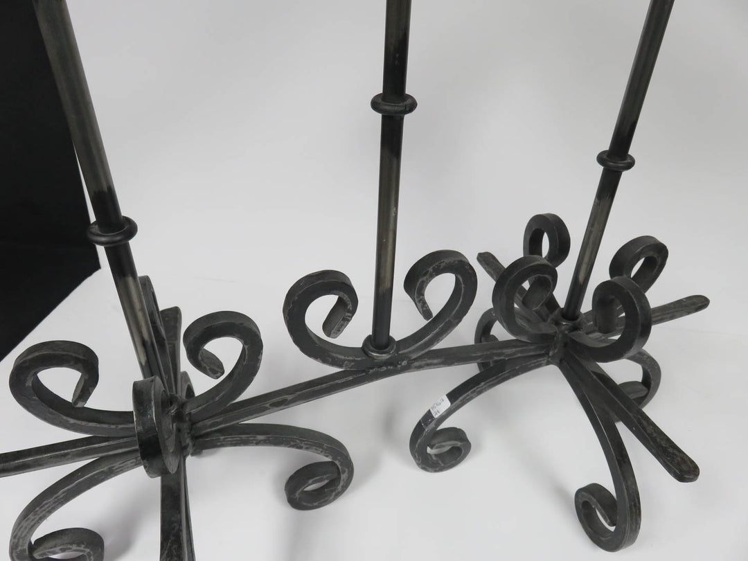Wrought Iron Standing Candleholder