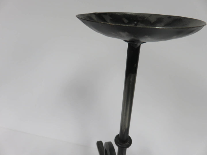Wrought Iron Standing Candleholder