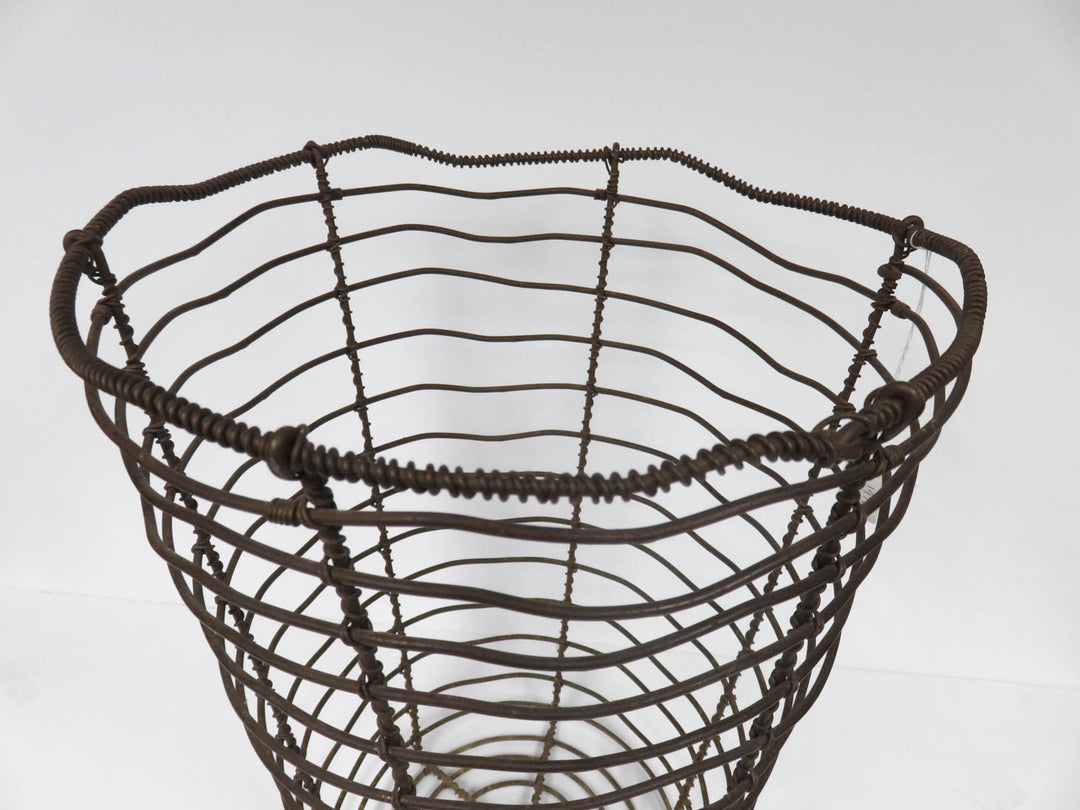 Rustic Metal Basket