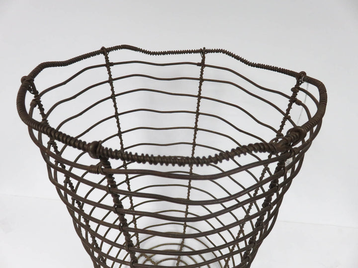 Rustic Metal Basket