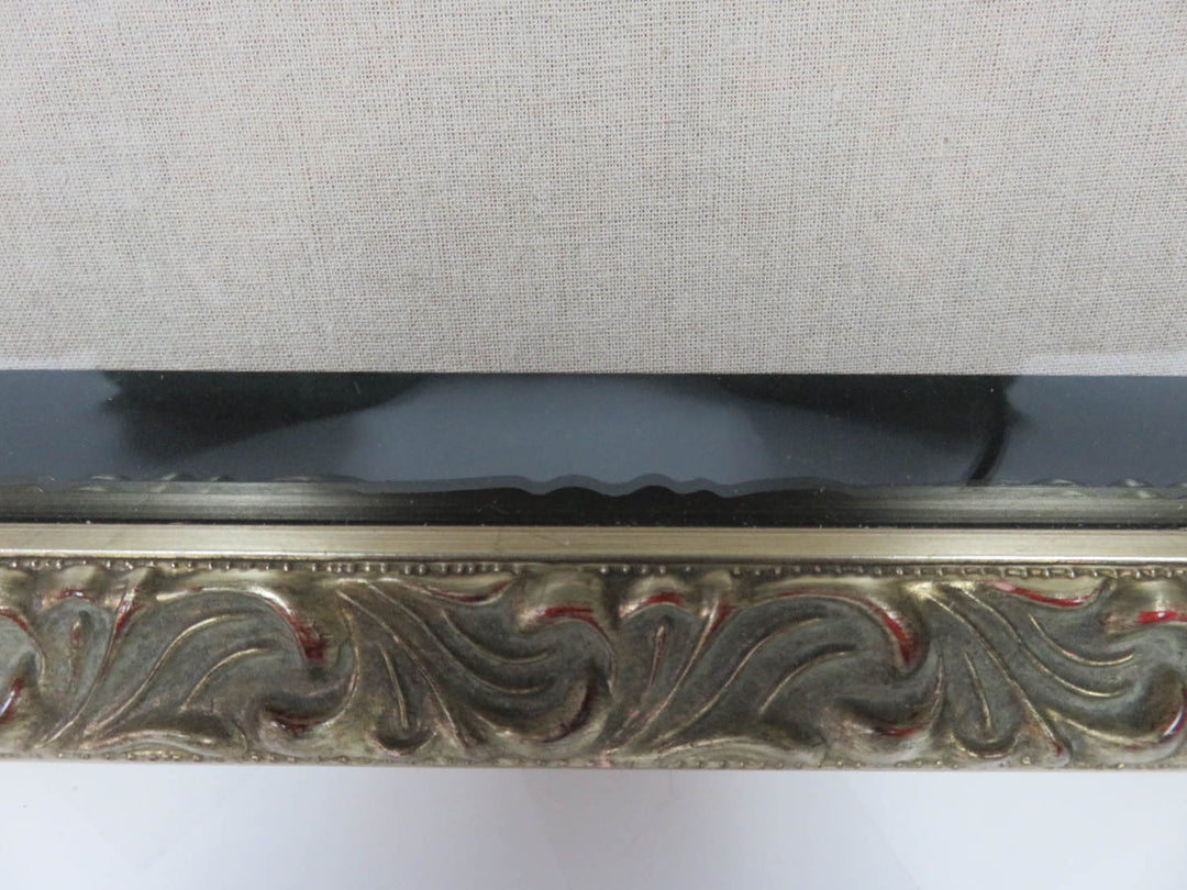 Framed Floral Plaque