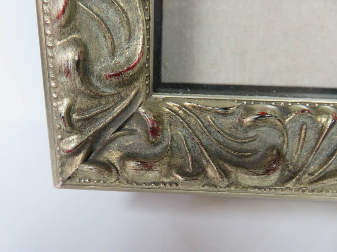 Framed Floral Plaque