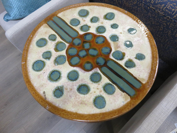 Hand Crafted Ceramic Occasional Table