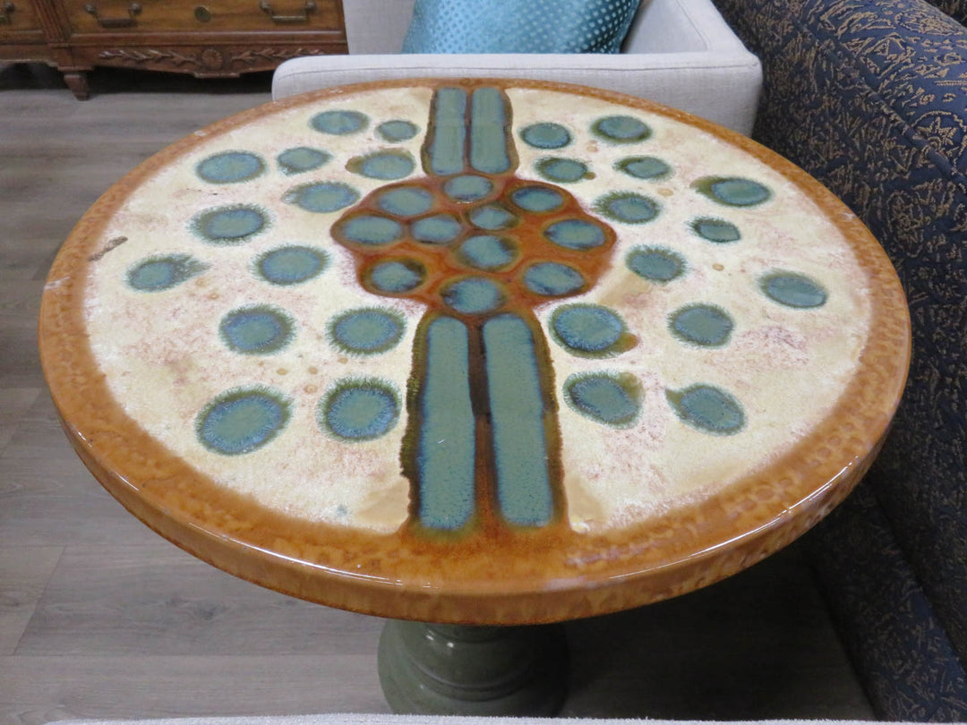 Hand Crafted Ceramic Occasional Table