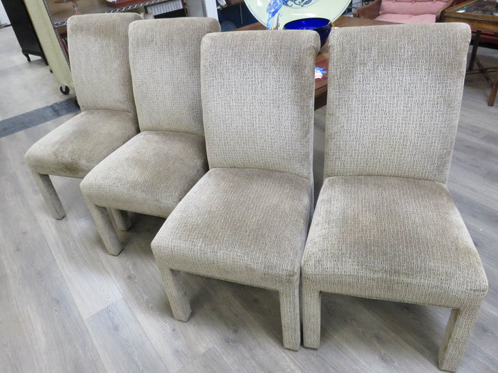 Four Parsons Dining Chairs