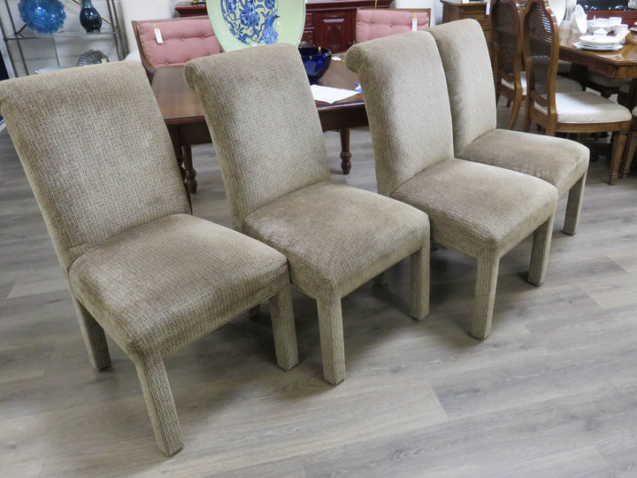 Four Parsons Dining Chairs