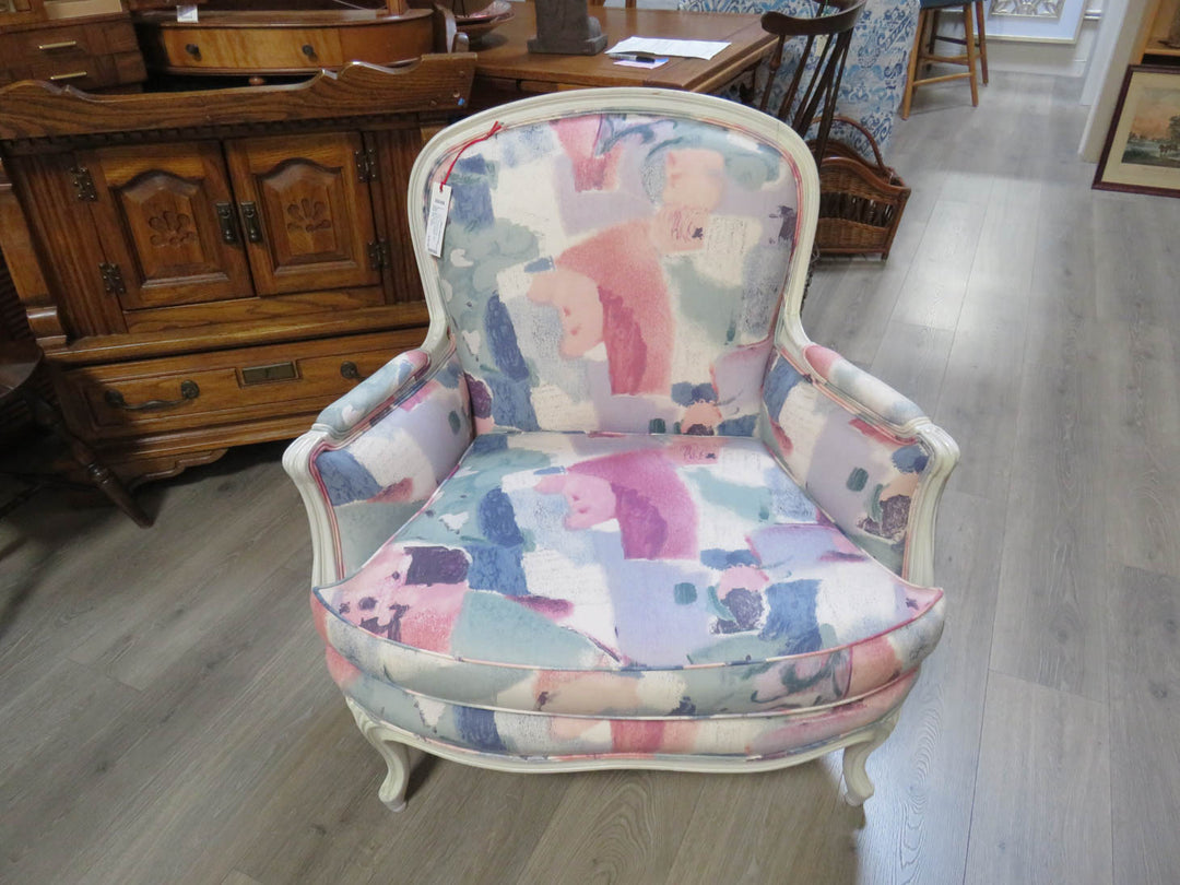Queen Anne Style Arm Chair